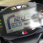 tableau de bord du GSXR 1000