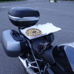 pizza et moto = le bonheur