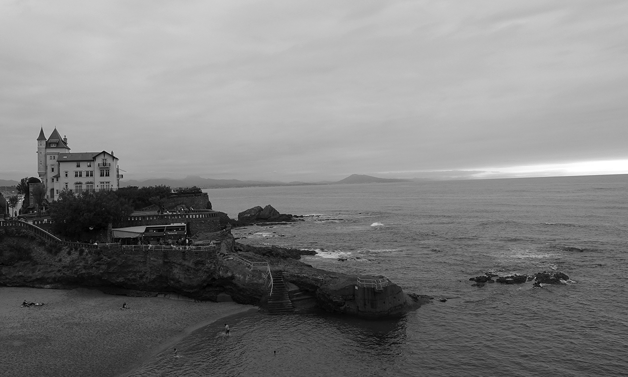 bord de mer : Biarritz