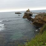 avancée dans la mer à Biarritz