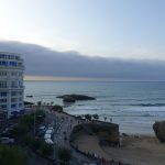 ambiance bord de mer à Biarritz