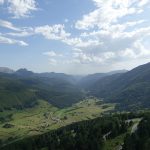 vue sur la vallée dans les Pyrénées