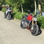 deux essais moto Ducati avec David Jazt