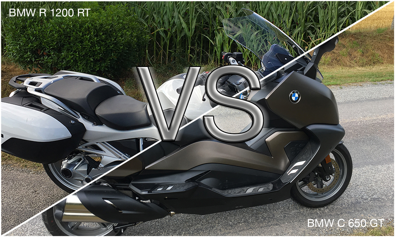 Comparatif BMW R 1200 RT et C 650 GT