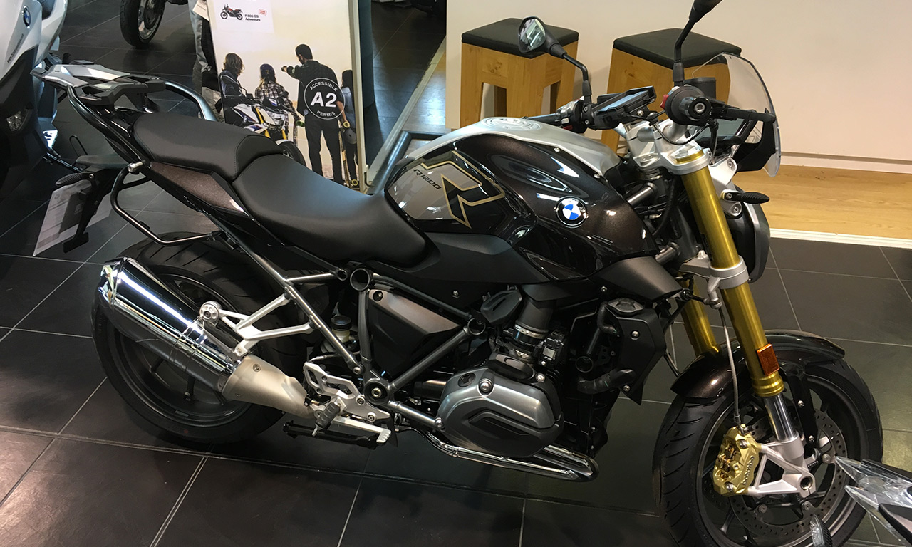 BMW R1200R 2018 noir