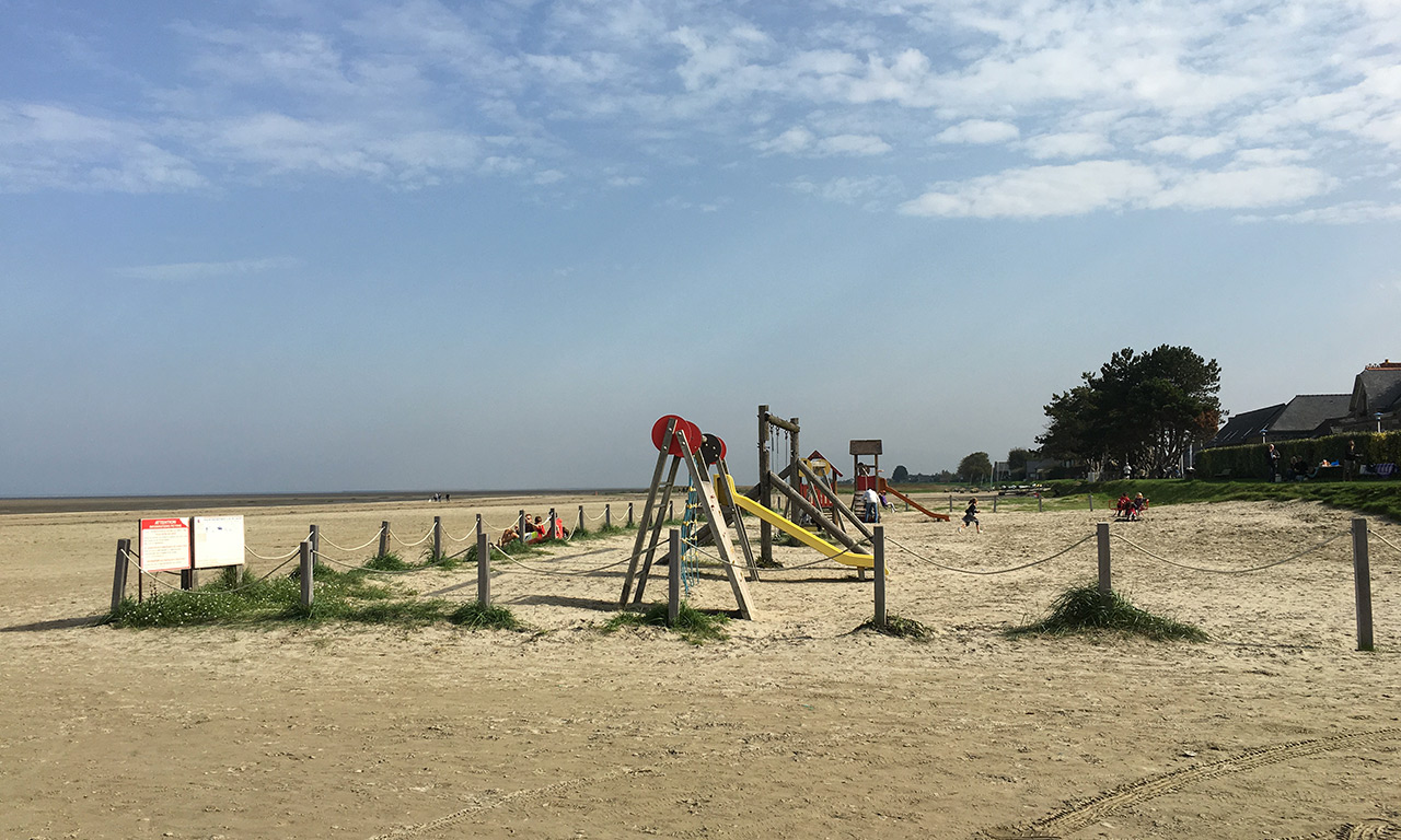 Plage de char à voile : Cherrueix