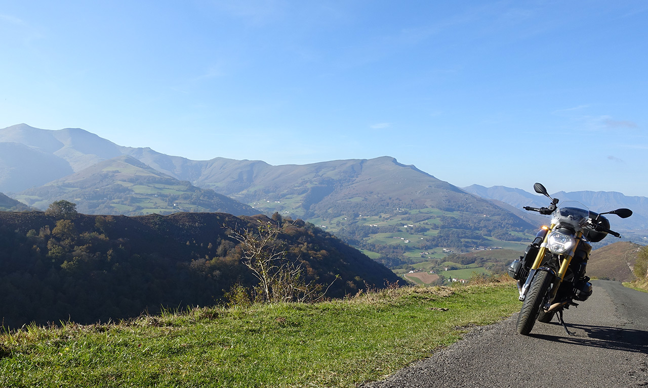 David Jazt : sortie moto dans les Pyrénées