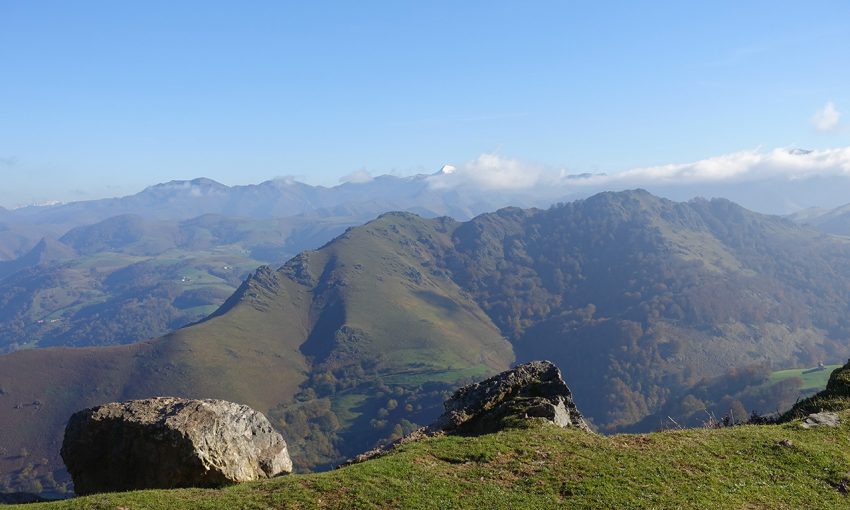 paysage montagne Basque des Pyrénées