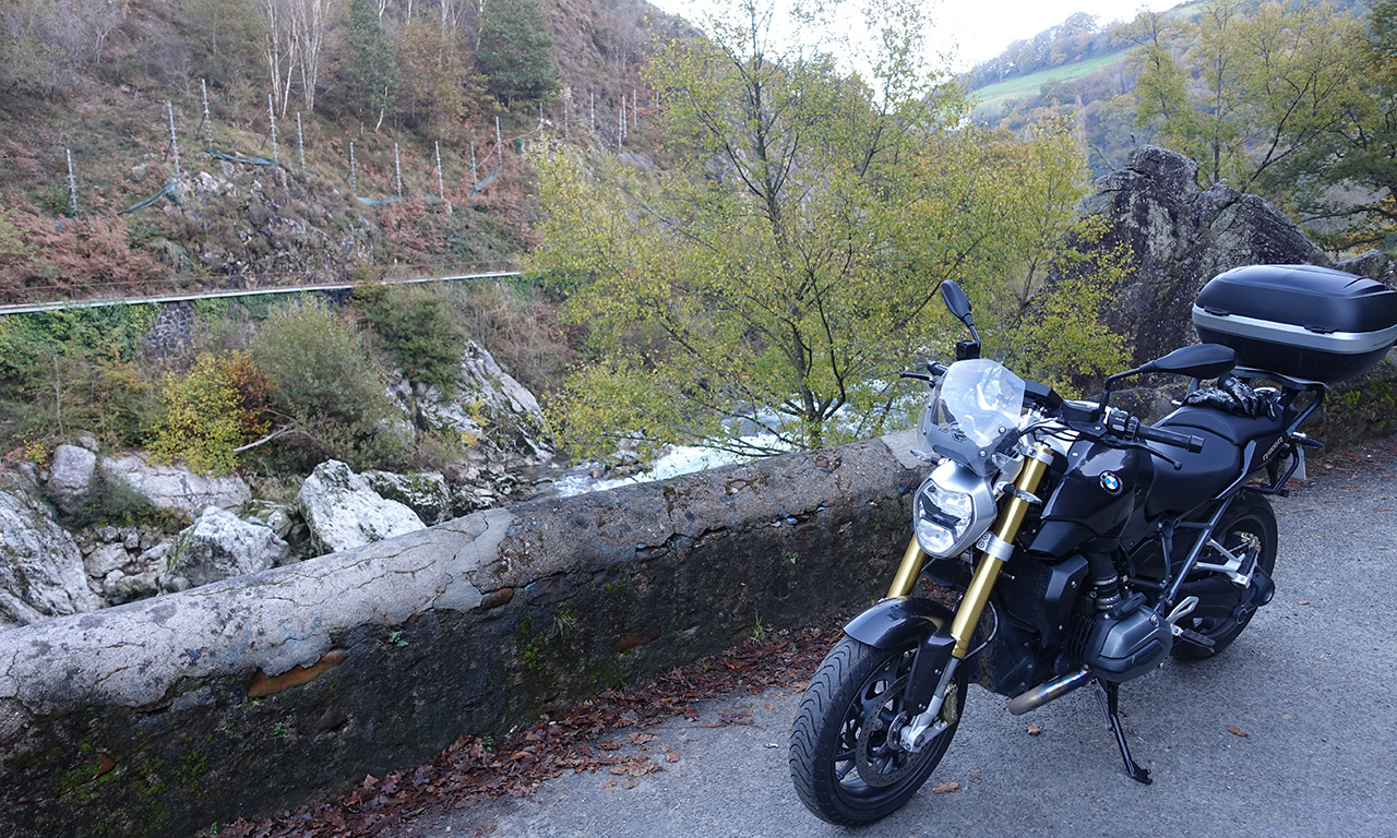 balade moto en montagne