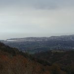 Vue mer depuis le Col d'Ibardin