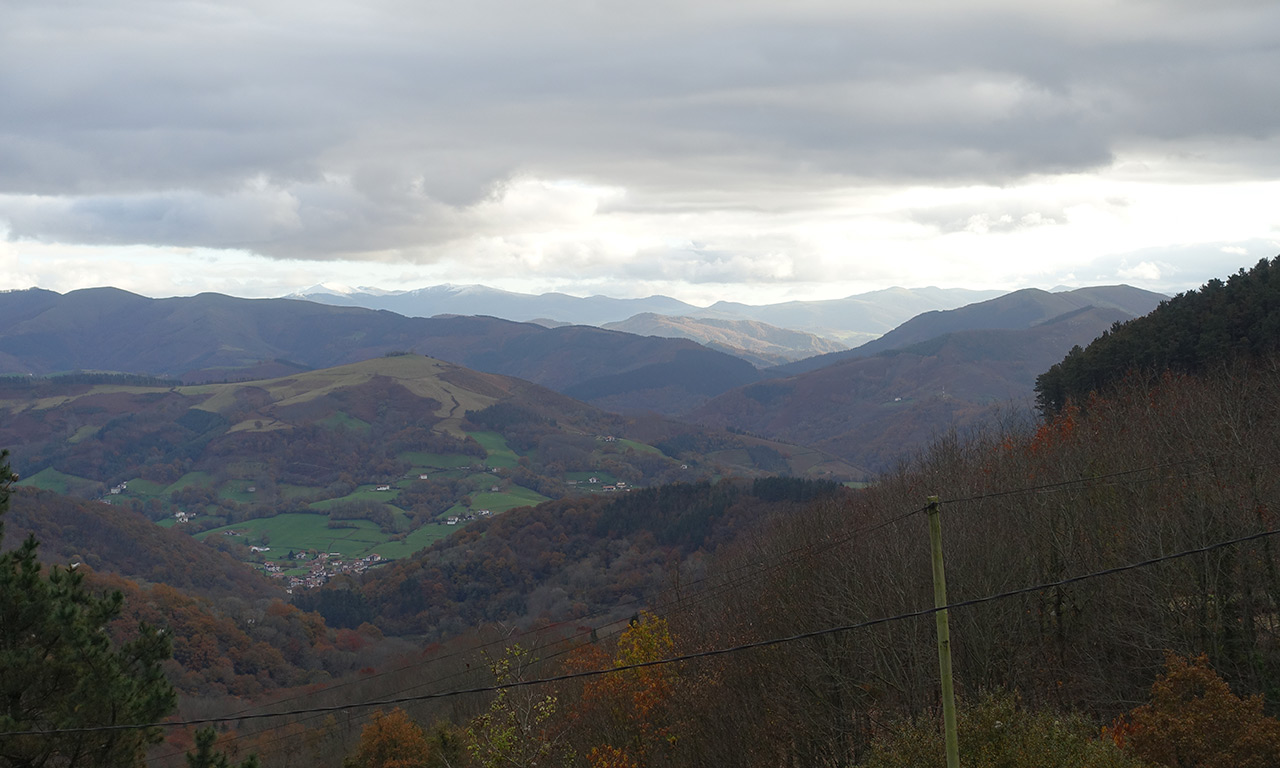 Vue vers les montagnes