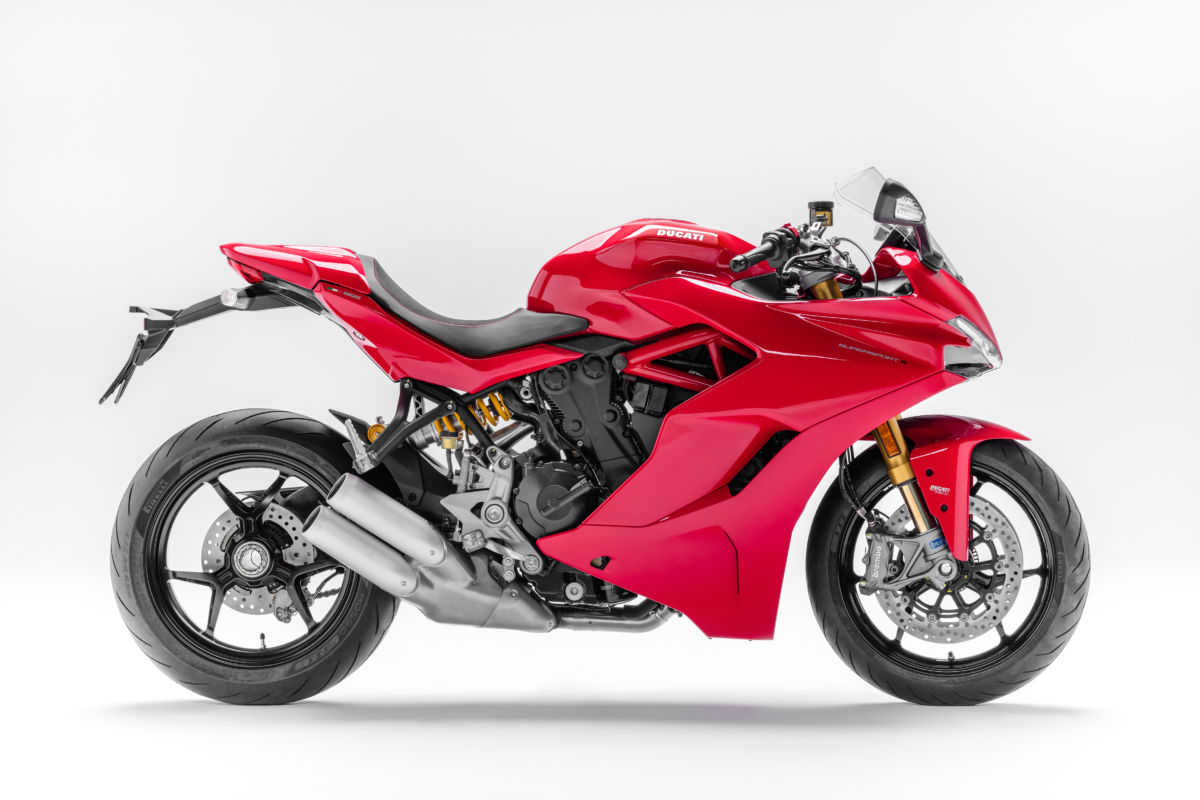 Ducati Super Sport S rouge