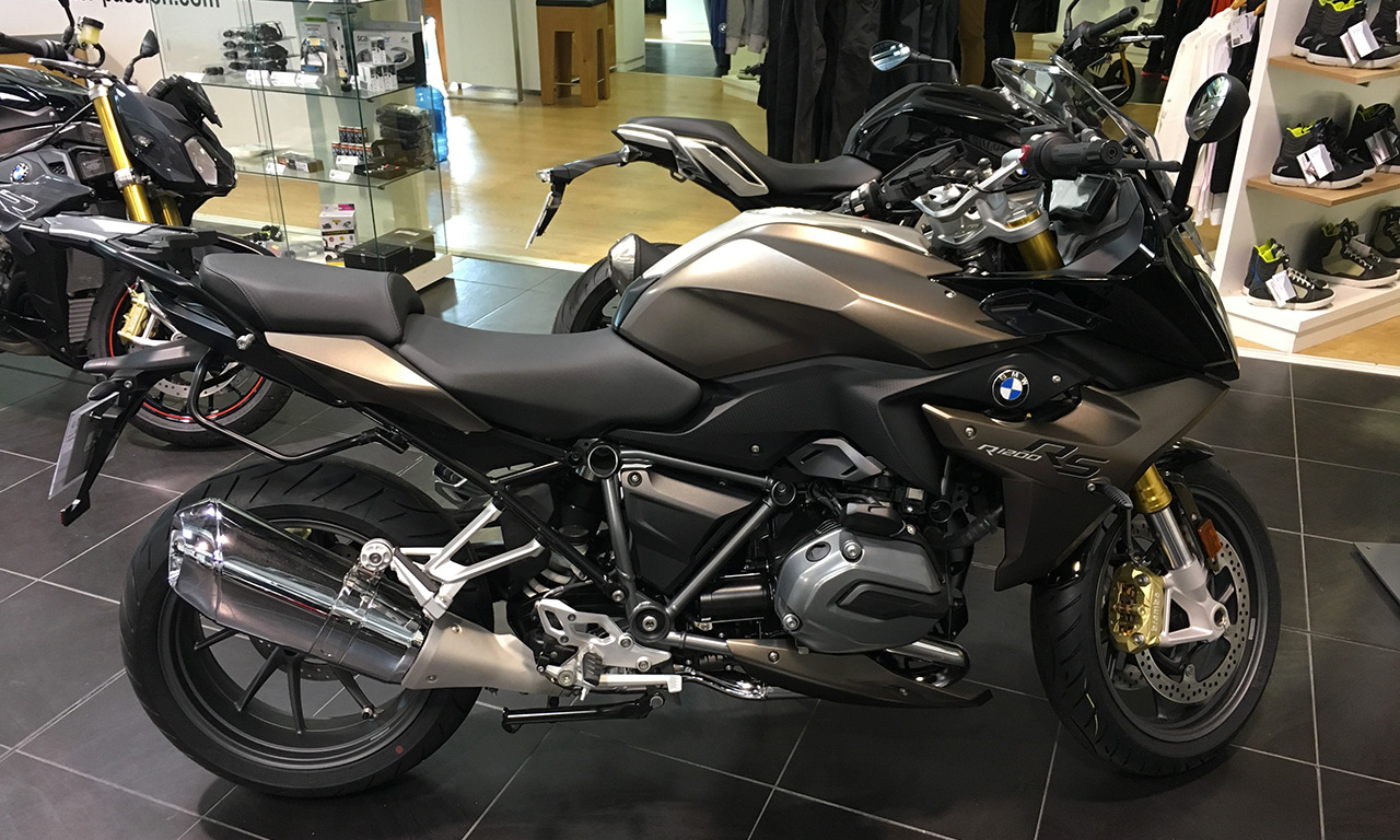 Moto BMW R1200RS bronze 2018