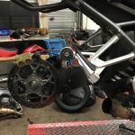 changement de pneu sur le R1200R BMW