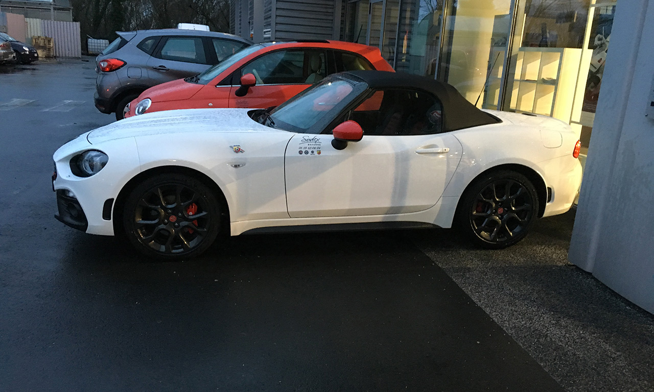 124 Spider Abarth à Bayonne