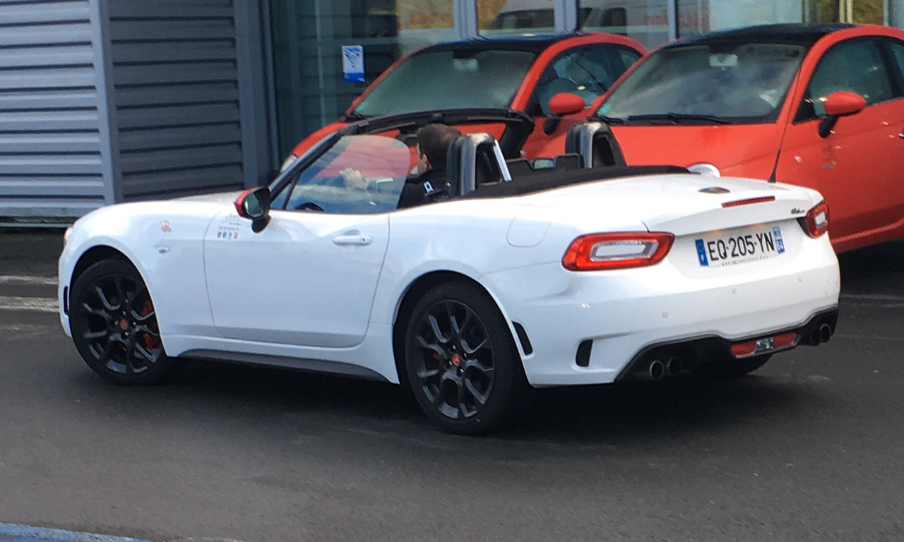 essai du spider abarth 124