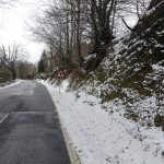 il neige en hiver en France, dans les montagnes sud