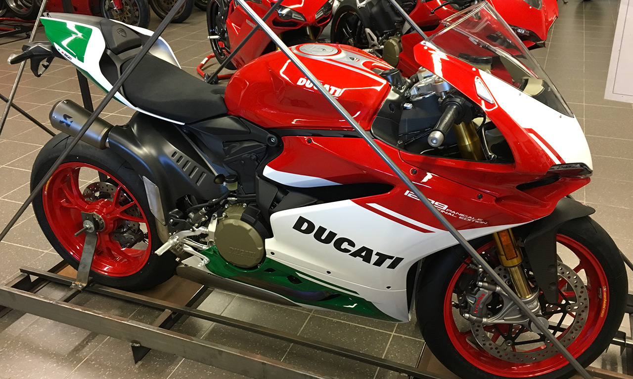 Ducati Panigale 1299R Final Edition au Ducati Store Laval
