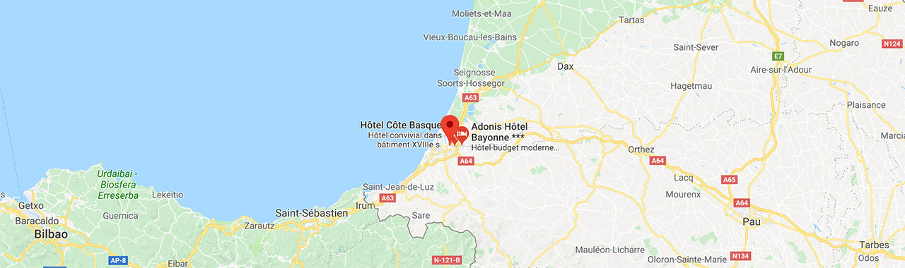 Bayonne (Pays Basque) : ville de départ pour une balade moto