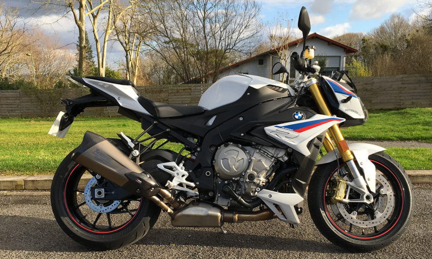 BMW S1000R blanche 2018