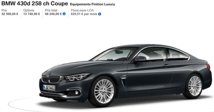 BMW 430D Luxury