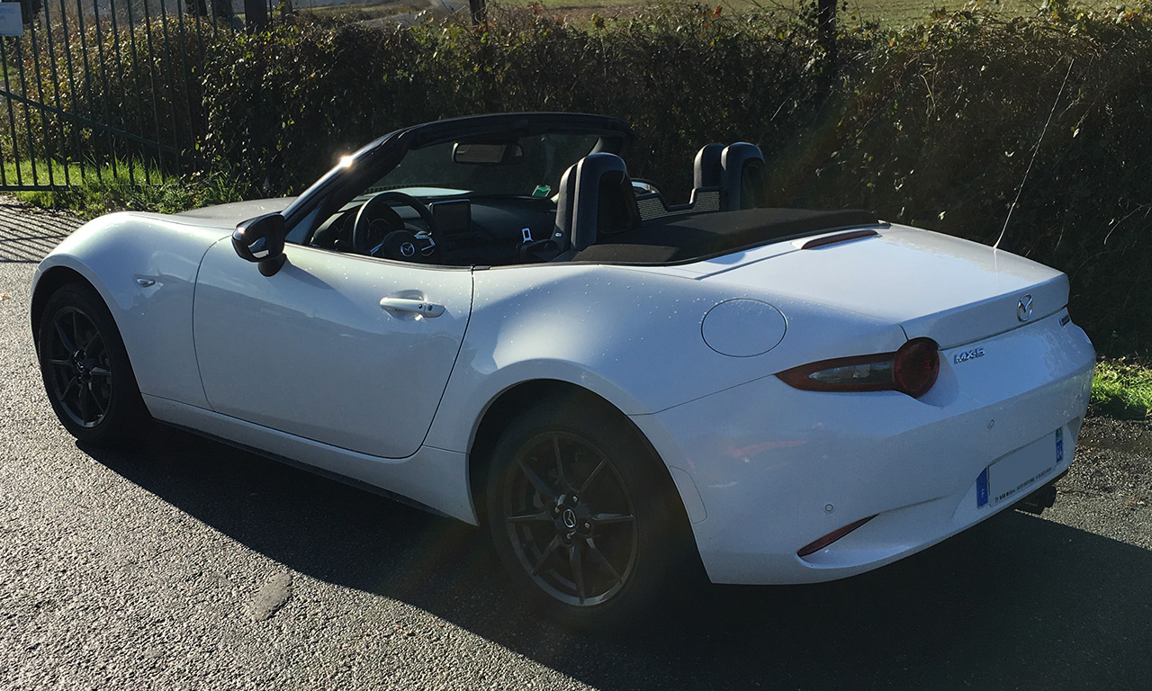 à bord du MX 5 : de bonnes sensations de conduite