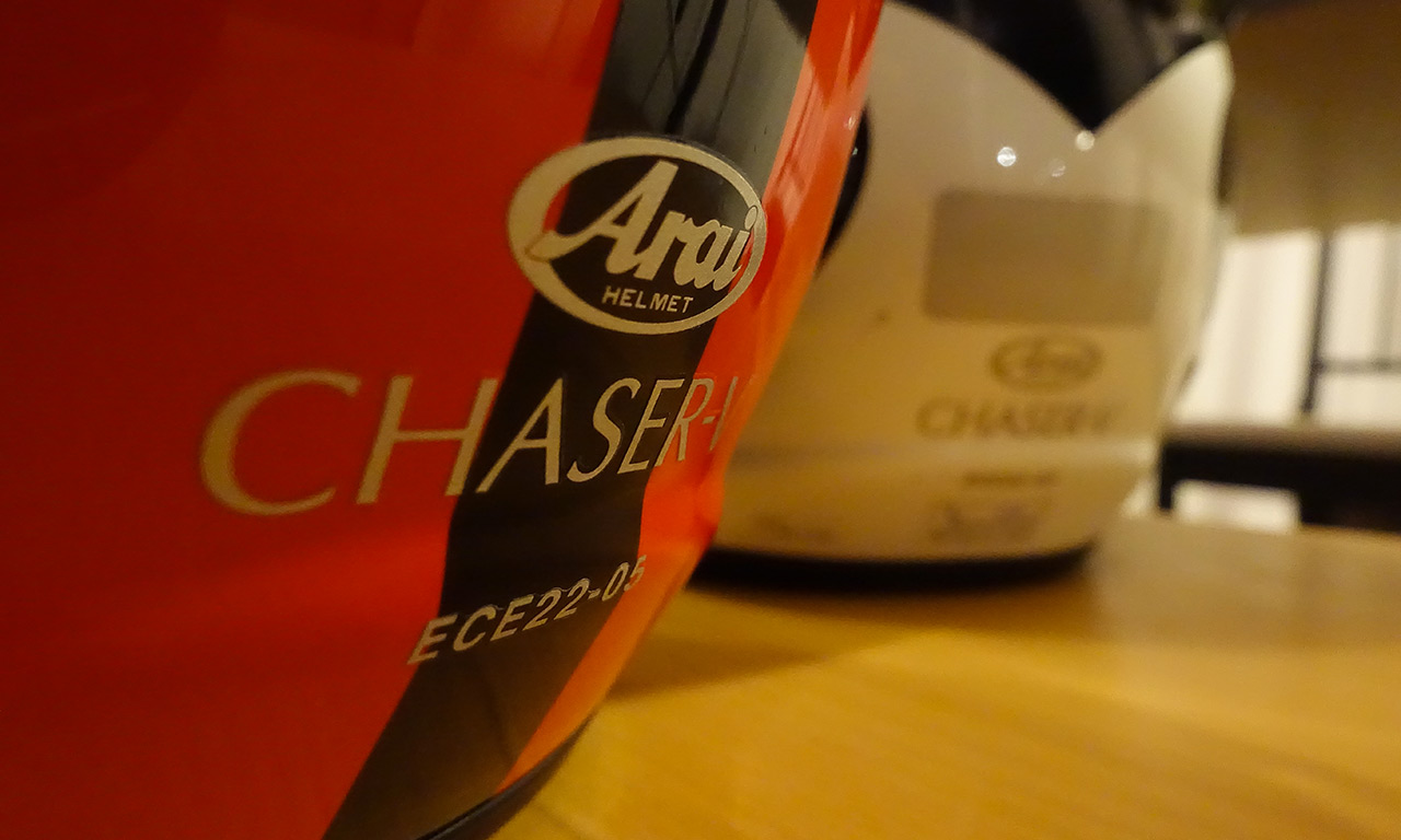 Casque de moto Arai Chaser 5 : le choix de David Jazt