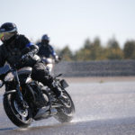Essai pneu moto Road5 Michelin, David Jazt Triumph Street Triple 765 RS