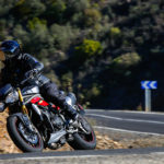 Essai pneu moto Road5 Michelin, David Jazt Speed Triple 1050