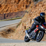 Essai pneu moto Road5 Michelin, David Jazt Aprilia Tuono V4