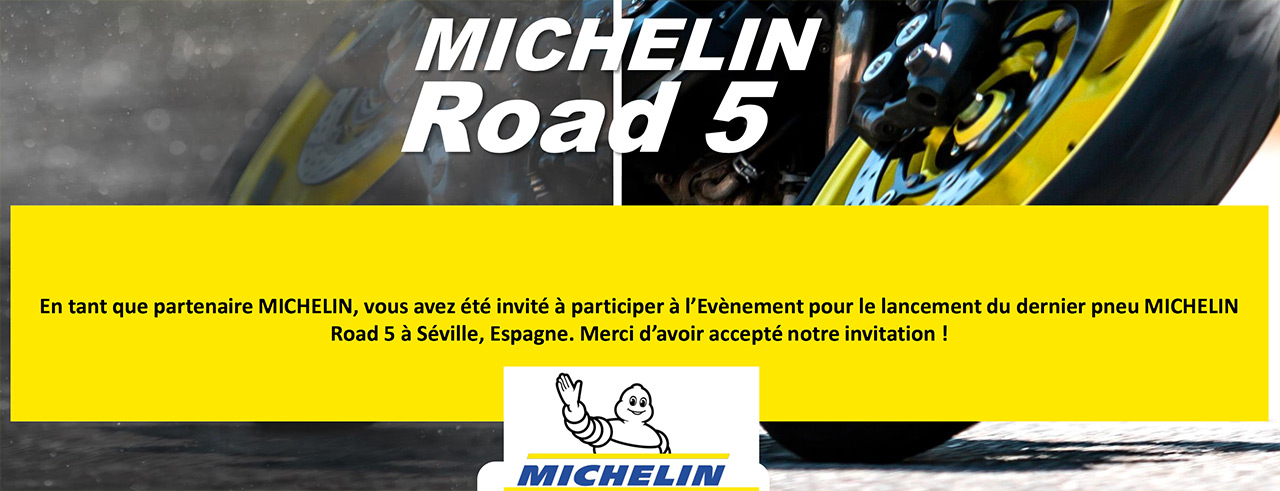 Michelin Seville 2018 : pneu moto Road5