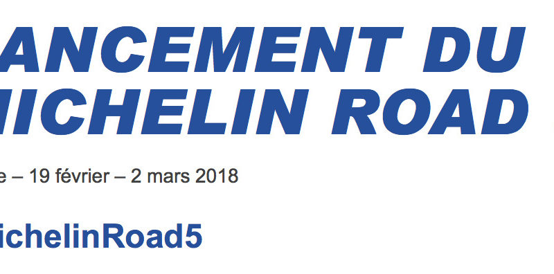 Lancement du Michelin Road 5
