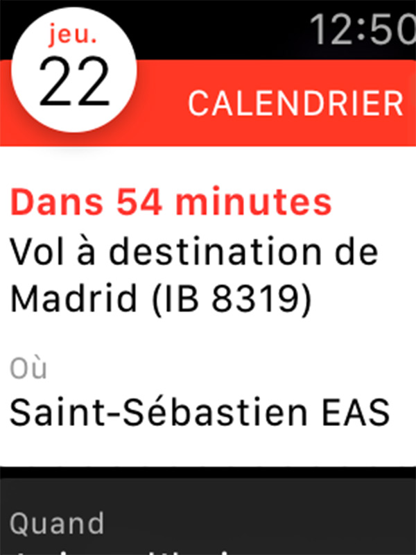 Vol à destination de Madrid depuis Saint-Sebastien