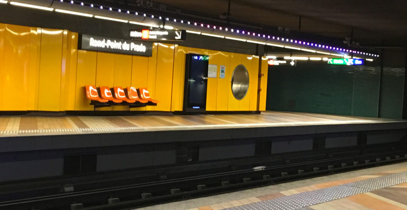 Métro à Marseille : ligne M1 et M2