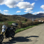 BMW R1200R de David Jazt au Pays Basque