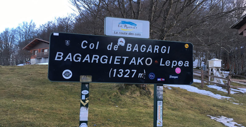 Col de Bagargi : le Village d'Iraty