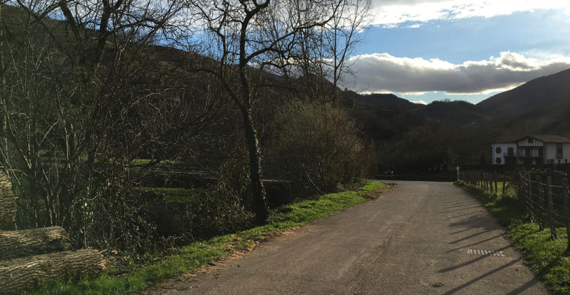routes au Pays Basque, France