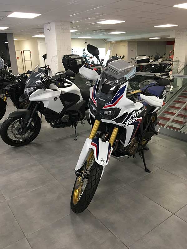 Africa Twin ou Crosstourer : moto Honda DCT