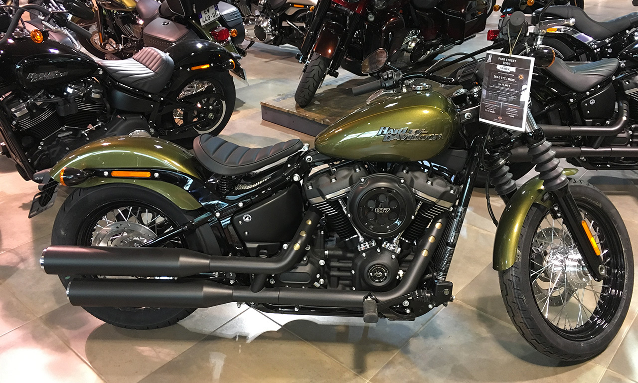 Nouveau coloris chez Harley Davidson