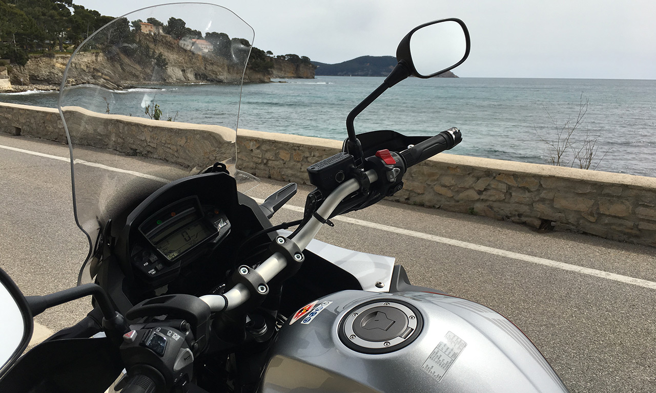 A bord du Crosstourer Honda