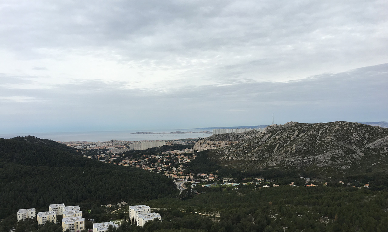 Vue sur Marseille