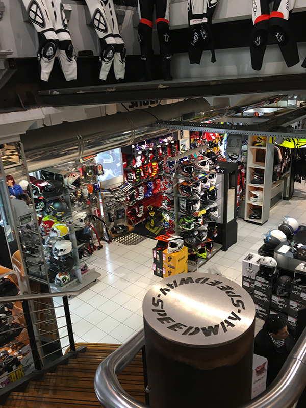 Speedway : accessoire moto