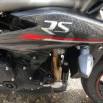 Carbone sur le RS 1050 Speed Triple