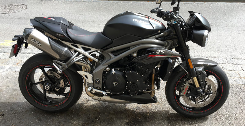 Essai du Speed Triple 1050 RS 2018 par David Jazt