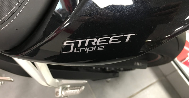 Street Triple 765 RS noire