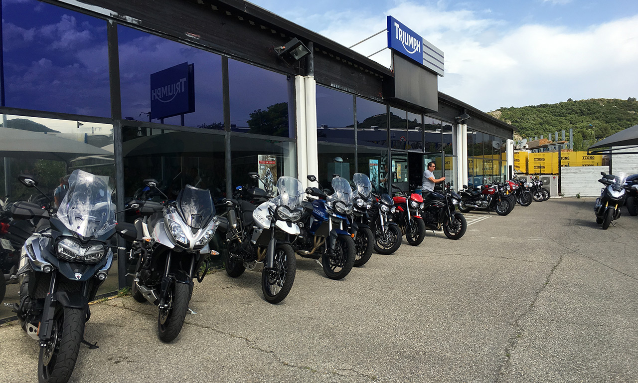 Concession moto : Triumph Provence