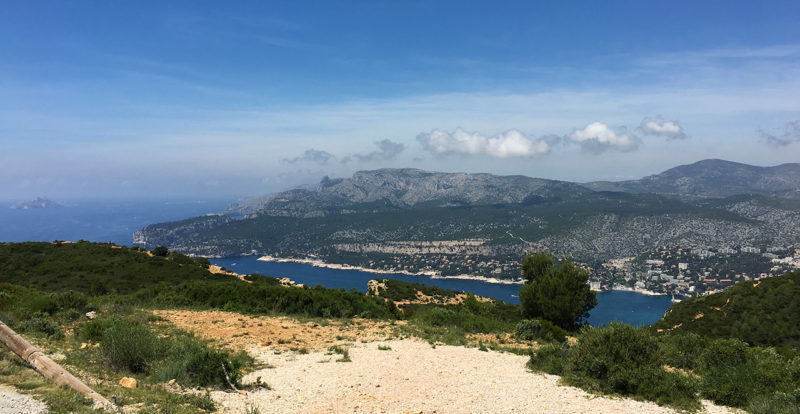 Route des crêtes entre Cassis et La Ciotat