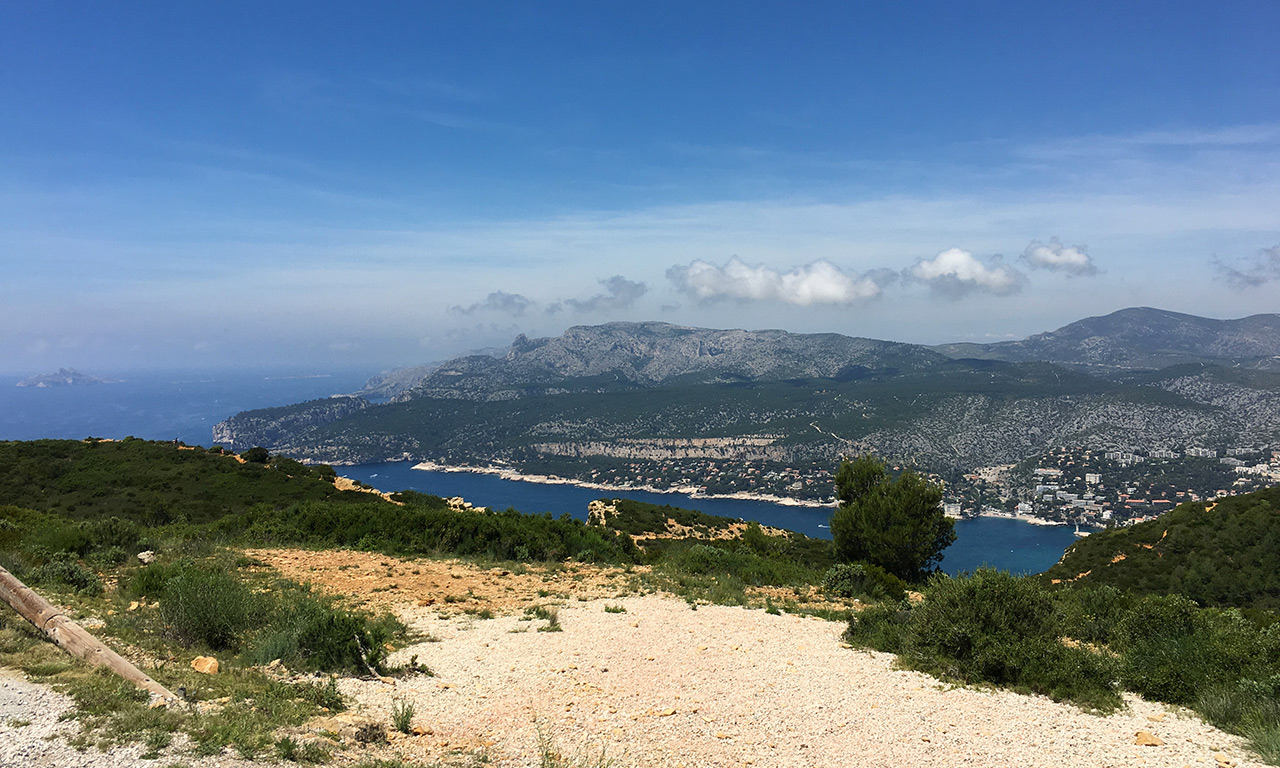 Route des crêtes entre Cassis et La Ciotat