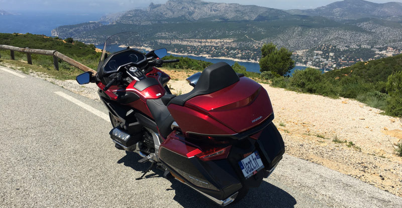 Un confort d'usage sur le Goldwing 2018