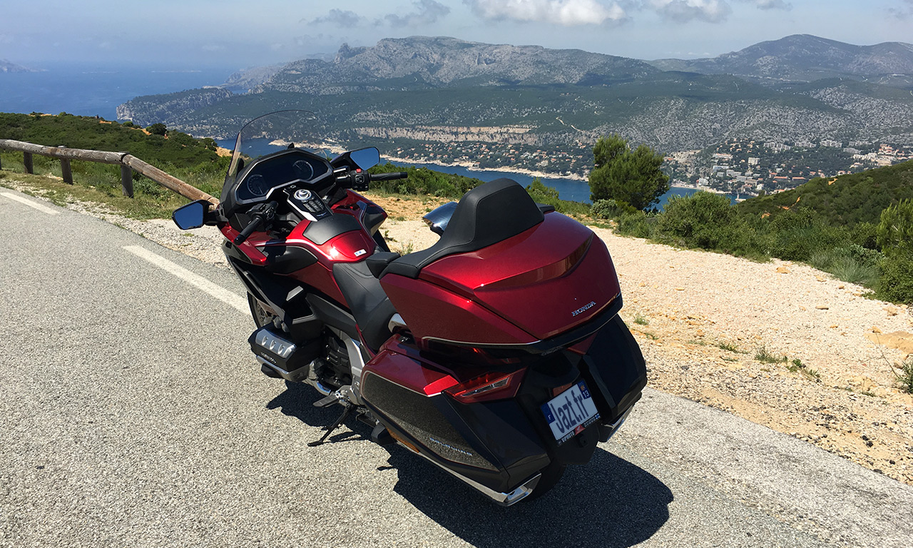 Un confort d'usage sur le Goldwing 2018